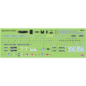 ICM 1:48 UH-60A Black Hawk - US MILITARY TRANSPORT HELICOPTER