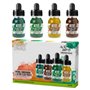 Acrylic Inks Set - Transparent Nature (x4)Acrylic Inks Set - Transparent Nature (x4)