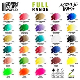 Acrylic Inks Set - Transparent Nature (x4)Acrylic Inks Set - Transparent Nature (x4)