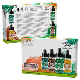 Acrylic Inks Set - Transparent Nature (x4)Acrylic Inks Set - Transparent Nature (x4)