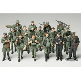 Tamiya 1:48 German infantry | 15 figurines |