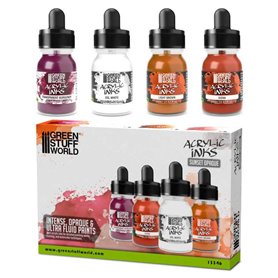 Acrylic Inks Set - Sunset Opaque (x4)Acrylic Inks Set - Sunset Opaque (x4)