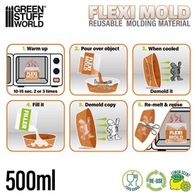 Fleximold Soft - Reusable Molding Material 500ml