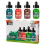 Acrylic Inks Set - Opaque Nature (x4)Acrylic Inks Set - Opaque Nature (x4)