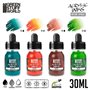 Acrylic Inks Set - Opaque Nature (x4)Acrylic Inks Set - Opaque Nature (x4)