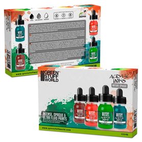 Acrylic Inks Set - Opaque Nature (x4)Acrylic Inks Set - Opaque Nature (x4)