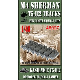 Toro 48027 1/48 M4 Sherman T54E2 Tracks for Tamiya M4/M4A1 Kits