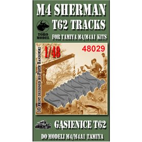 Toro 48029 1/48 M4 Sherman T62 Tracks for Tamiya M4/M4A1 Kits