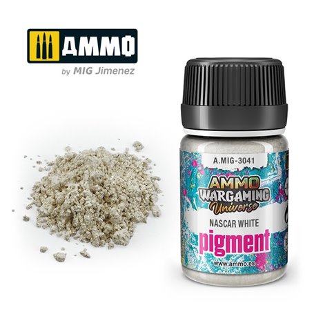 AMIG3041 PIGMENT: NASCAR WHITE