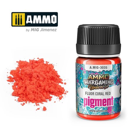 AMIG3035 PIGMENT: FLUOR CORAL RED