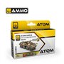 AMIG20728 ZESTAW ATOM: Late German Camouflage Set