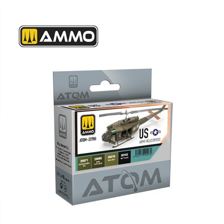 AMIG20906 ZESTAW ATOM: US Army Helicopters Set