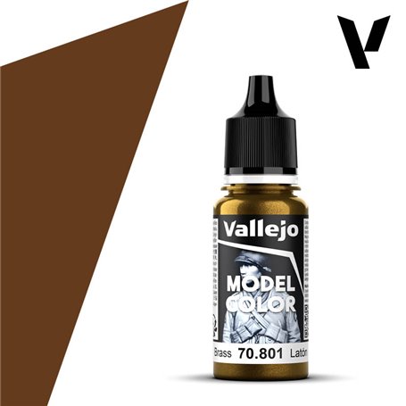 Vallejo Model Color 174. Brass Metallic 70801 (202)