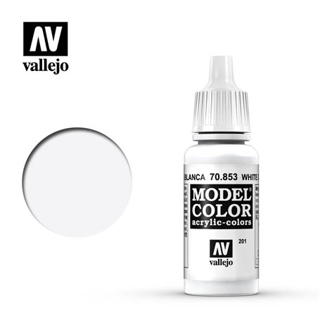 Vallejo Model Color 201. White Glaze 70853