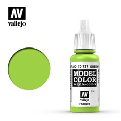 Vallejo Model Color 210. Green Fluorescent 70737 / FS 38901 