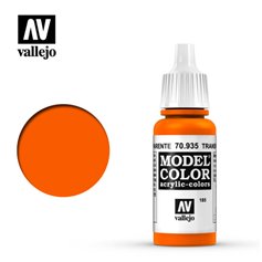 Vallejo Model Color 185. Orange Transparent 70935 