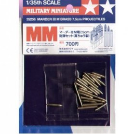 TAMIYA 35258 Marder M 7,5CM Projectiles