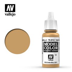 Vallejo Model Color 122. Tan Yellow 70912 / FS 33245 - RAL 1011