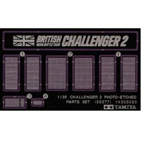 Tamiya 1:35 Metal grilles for Challenger 2 