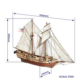 OcCre 1:100 Albatros + COLOR PACK