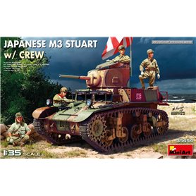 Mini Art 35454 Japanese M3 Stuart w/ Crew