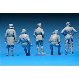 Mini Art 1:35 ITALIAN TANK CREW - RESIN HEADS