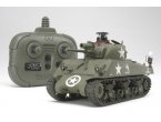 Tamiya 1:35 48212 RC US Medium Tank M4A3 Sherman - w/2.4GHz Control Unit