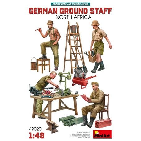 Mini Art 49020 German Ground Staff North Africa