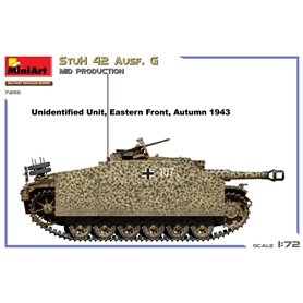 Mini Art 1:72 Sturmhaubitze StuH.42 Ausf.G - MID PRODUCTION