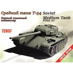 Zebrano 1:72 T-54 PILOT 1 - SOVIET MEDIUM TANK - LIMITED EDITION 