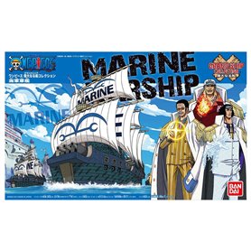 Bandai 55619 ONE PIECE GRAND SHIP COLLECTION MARINE SHIP GUN55619