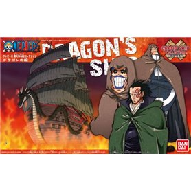 Bandai 57424 ONE PIECE GRAND SHIP COLLECTION DRAGON'S SHIP GUN57424