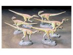 Tamiya 1:35 Velociraptors / 6pts. 