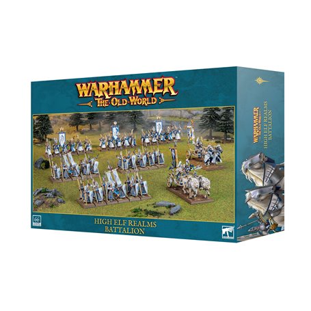 Warhammer THE OLD WORLD High Elf Realms BATTALION