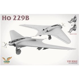 Takom 1:32 HORTEN HO-229 BOX: Ho-229A + Ho-229B + 1:16 PILOT - LIMITED EDITION