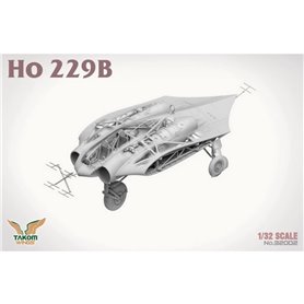 Takom 1:32 HORTEN HO-229 BOX: Ho-229A + Ho-229B + 1:16 PILOT - LIMITED EDITION