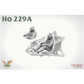 Takom 1:32 HORTEN HO-229 BOX: Ho-229A + Ho-229B + 1:16 PILOT - LIMITED EDITION