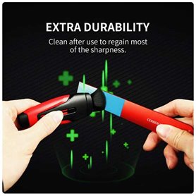 DSPIAE DSP-1200 Reusable Self-Adhesive Sandpaper 75 x 25 mm (10 pcs) (56572)