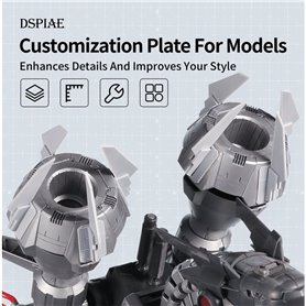 DSPIAE Arkusz polistyrenu PLASTIC CARD FOR MODELLING - 190mm x 250mm - 0.3mm - 3szt.