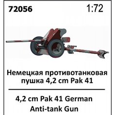 Zebrano 1:72 PaK.41 42mm - GERMAN ANTI-TANK GUN 