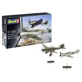 Revell 1:144 Messerschmitt Bf-109E + Junkers Ju-87B