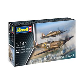 Revell 1:144 Supermarine Spitfire Mk.Ia + Hawker Hurricane Mk.I