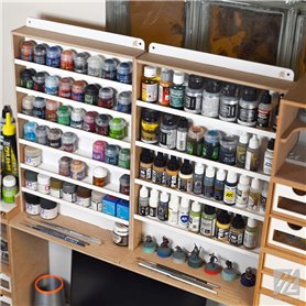 Hobbyzone Modułowy wieszak na farby x 7