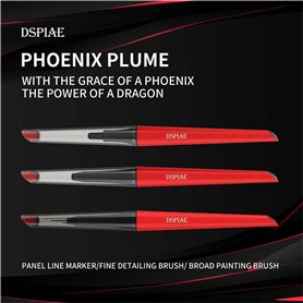 DSPIAE PT-FB Phoenix Plume Interchangeable Fine Detailing Brush (56252)