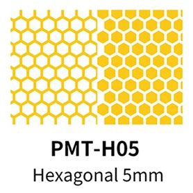 DSPIAE PRECUT MASKING TAPE - HEXAGONAL - 5mm