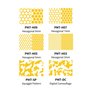 DSPIAE PMT-H05 Precut Masking Tape 5 mm Hexagonal (56611)