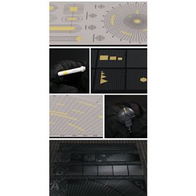 DSPIAE AT-ECB Masking Tape Cutting Mat � Polygon (56959)