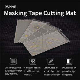DSPIAE AT-ECC Adhesive Tape Cutting Mat type C 110 x 233 mm (56960)