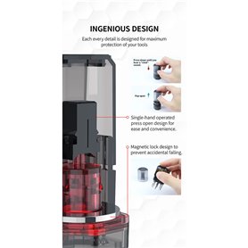 DSPIAE PT-PR01 Knife Storage Warehouse (Red) (56457)