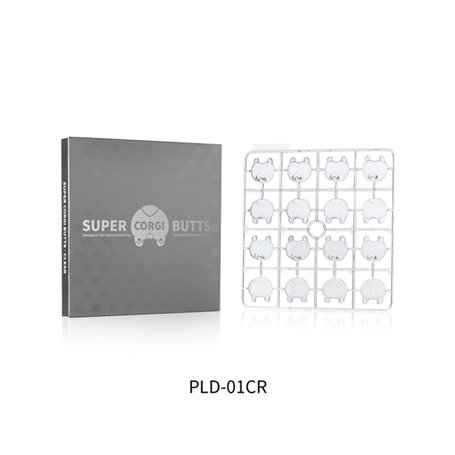 DSPIAE PLD-01CR Super Corgi Butts (Clear) (56005)
